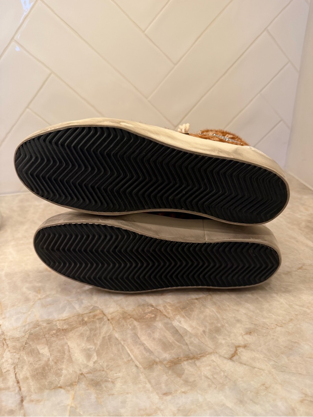 Golden Goose Midstar Classic Leopard Hazelnut Leo / White / Ice 39 - Picture 6 of 10